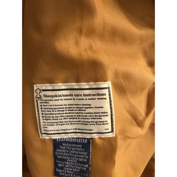 VTG Genel London Women’s Fringe Suede Leather Jacket Western Sz US 10 UK 14 - Picture 11 of 14